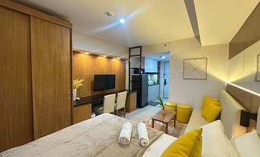 NEWLY FURNISHED STUDIO IN JTOWER RESIDENCES BACK OF SM JMALL