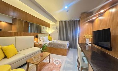 NEWLY FURNISHED STUDIO IN JTOWER RESIDENCES BACK OF SM JMALL