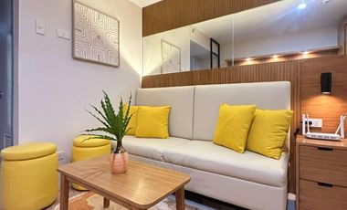 NEWLY FURNISHED STUDIO IN JTOWER RESIDENCES BACK OF SM JMALL