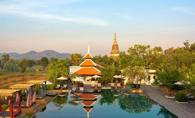 Boutique Hotel in Sukhothai for Sale – Traditional Thai Architecture, 29 Rai