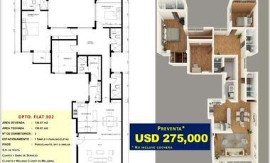 VENTA DE DEPARTAMENTO EN SAN BORJA
