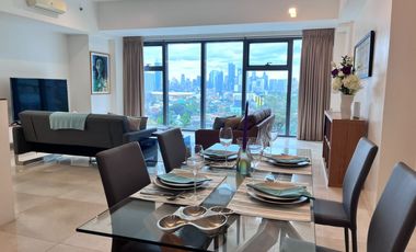 Fully Furnished Spacious 2 Bedroom (133 sq.m.) with Parking in Grand Hyatt Residences BGC For Sale