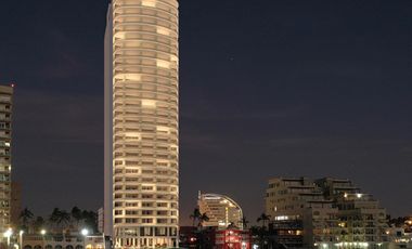 DEPARTAMENTOS EN VENTA A PIE DE PLAYA EN MAZATLAN