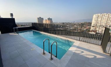 Arriendo Dpto en Independencia Nuevo 1Dormitorio 1Baño Terraza Vista Oriente