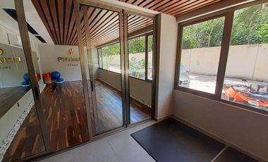 Depa amueblado, Aldea Zamá con alberca