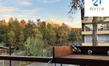 Pucón venta departamento 2D 2B TD Condominio Parque del Volcán COD.DP0203