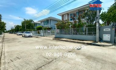 2-storey detached house, 50 sq m., Villaggio Bangna Village, ABAC University, Theparat Road, 200 Years Rattanakosin Road, Bang Bo, Samut Prakan