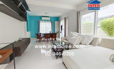 2-storey detached house, 50 sq m., Villaggio Bangna Village, ABAC University, Theparat Road, 200 Years Rattanakosin Road, Bang Bo, Samut Prakan