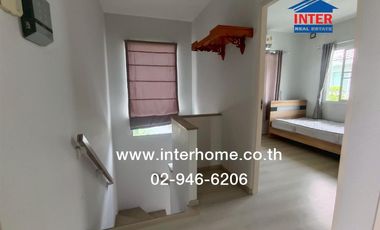 2-storey detached house, 50 sq m., Villaggio Bangna Village, ABAC University, Theparat Road, 200 Years Rattanakosin Road, Bang Bo, Samut Prakan