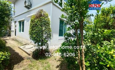 2-storey detached house, 50 sq m., Villaggio Bangna Village, ABAC University, Theparat Road, 200 Years Rattanakosin Road, Bang Bo, Samut Prakan