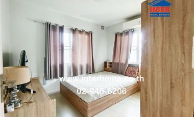 2-storey detached house, 50 sq m., Villaggio Bangna Village, ABAC University, Theparat Road, 200 Years Rattanakosin Road, Bang Bo, Samut Prakan