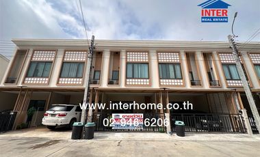 2-storey townhouse, 18.3 sq m, Ratio Home Village, Westgate, Soi Wat Kongkha, Kanchanaphisek Road, Bang Yai, Nonthaburi