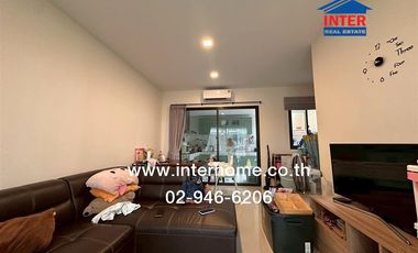 2-storey townhouse, 18.3 sq m, Ratio Home Village, Westgate, Soi Wat Kongkha, Kanchanaphisek Road, Bang Yai, Nonthaburi