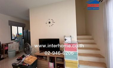2-storey townhouse, 18.3 sq m, Ratio Home Village, Westgate, Soi Wat Kongkha, Kanchanaphisek Road, Bang Yai, Nonthaburi