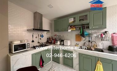 2-storey townhouse, 18.3 sq m, Ratio Home Village, Westgate, Soi Wat Kongkha, Kanchanaphisek Road, Bang Yai, Nonthaburi