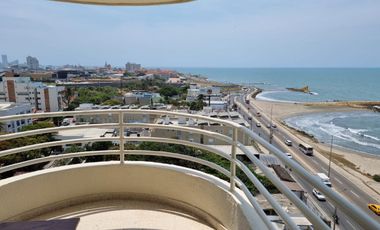 ARRIENDO APARTAMENTO FRENTE Al MAR