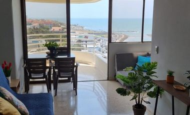 ARRIENDO APARTAMENTO FRENTE Al MAR
