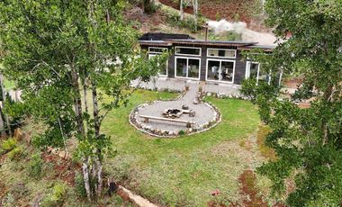 Parcela con Casa y Cabaña Sector Piedra Blanca $ 140.000.000.-