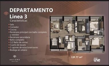 DEPARTAMENTO EN RENTA TORRE ARTEMA LOMAS DE ANGELÓPOLIS PUEBLA PUE.