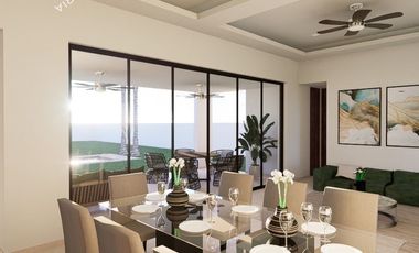 Casa en venta de una planta con alberca y paneles solares en privada con amenidades