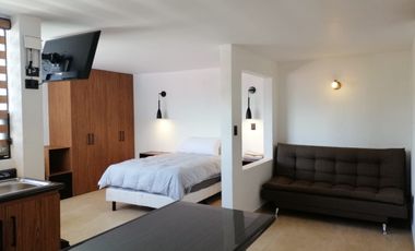 DEPARTAMENTO AMUEBLADO TIPO LOFT EN RENTA EN HUEXOTITLA