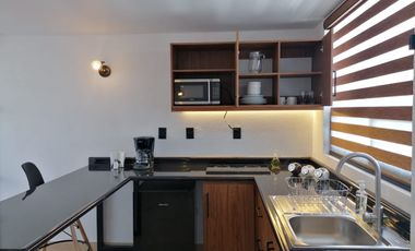 DEPARTAMENTO AMUEBLADO TIPO LOFT EN RENTA EN HUEXOTITLA
