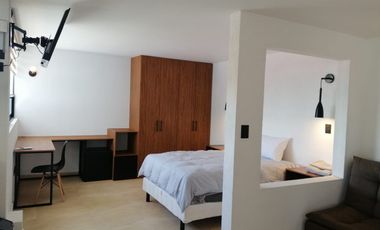 DEPARTAMENTO AMUEBLADO TIPO LOFT EN RENTA EN HUEXOTITLA