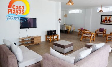 Casa Playas con Piscina de Venta en Villamil, Via a Data Km 6, a Pasos del Mar