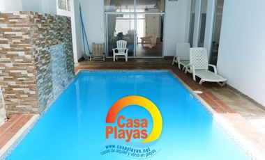 Casa Playas con Piscina de Venta en Villamil, Via a Data Km 6, a Pasos del Mar