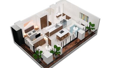 DEPARTAMENTOS EN VENTA TORRE CERCANA A NUEVA CARRETERA A SAN PEDRO