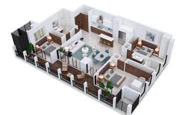 DEPARTAMENTOS EN VENTA TORRE CERCANA A NUEVA CARRETERA A SAN PEDRO