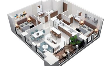 DEPARTAMENTOS EN VENTA TORRE CERCANA A NUEVA CARRETERA A SAN PEDRO