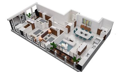 DEPARTAMENTOS EN VENTA TORRE CERCANA A NUEVA CARRETERA A SAN PEDRO