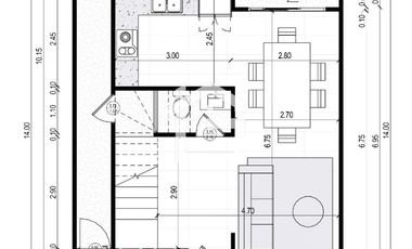Casa en Venta en Urbanización Miracielo, Machala – Modelo Adry + Terraza