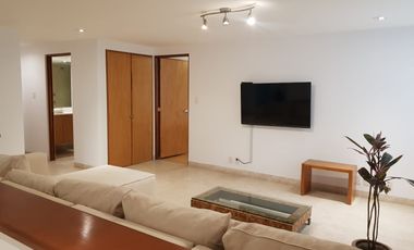 Lindo departamento remodelado  y semiamueblado en Polanco