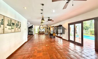 Spacious Tropical 4 Bedroom House with Pool in Mandaue for Rent