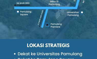Jual Rumah Murah Pamulang Premiere Kpr Tanpa Bank