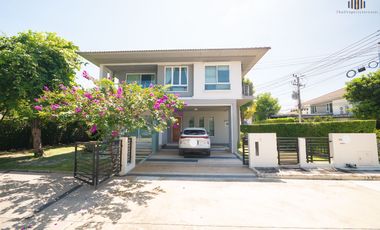Single House for Sale – 74.6 Sq.wah at Habitia Bond Ratchaphruek, Near Highway 345!