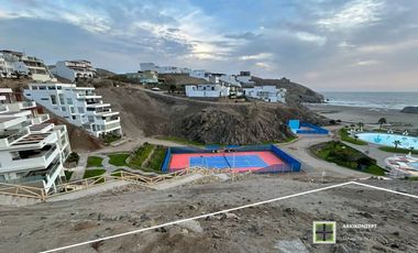 TERRENO PRIMERA FILA EN VENTA – VISTA PANORÁMICA CENTRAL A PISCINAS Y PARQUE  – PLAYA LA HONDA