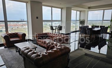 Departamento Amueblado de 2 Recámaras en Renta – Torre con Amenidades | Frente a La Vista – $23,500