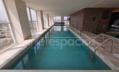 Departamento Amueblado de 2 Recámaras en Renta – Torre con Amenidades | Frente a La Vista – $23,500