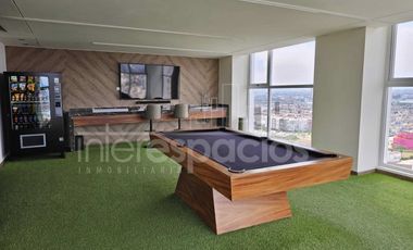 Departamento Amueblado de 2 Recámaras en Renta – Torre con Amenidades | Frente a La Vista – $23,500