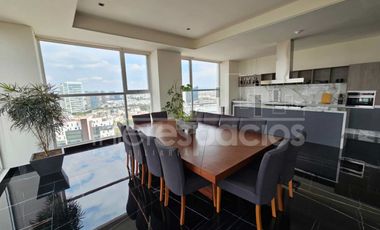 Departamento Amueblado de 2 Recámaras en Renta – Torre con Amenidades | Frente a La Vista – $23,500