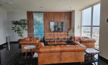 Departamento Amueblado de 2 Recámaras en Renta – Torre con Amenidades | Frente a La Vista – $23,500
