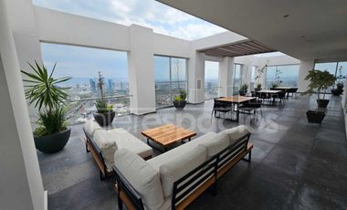 Departamento Amueblado de 2 Recámaras en Renta – Torre con Amenidades | Frente a La Vista – $23,500