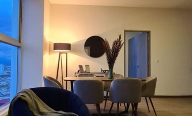 Departamento Amueblado de 2 Recámaras en Renta – Torre con Amenidades | Frente a La Vista – $23,500
