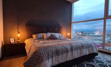 Departamento Amueblado de 2 Recámaras en Renta – Torre con Amenidades | Frente a La Vista – $23,500