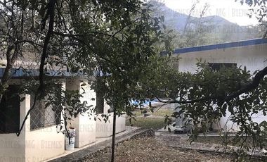 Quinta Campestre (NO EJIDAL) en VENTA ubicada en el camino a Cola de Caballo, en La Cieneguilla, Santiago, N.L.