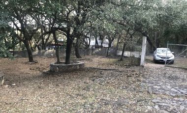 Quinta Campestre (NO EJIDAL) en VENTA ubicada en el camino a Cola de Caballo, en La Cieneguilla, Santiago, N.L.