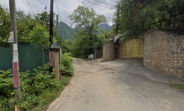 Quinta Campestre (NO EJIDAL) en VENTA ubicada en el camino a Cola de Caballo, en La Cieneguilla, Santiago, N.L.